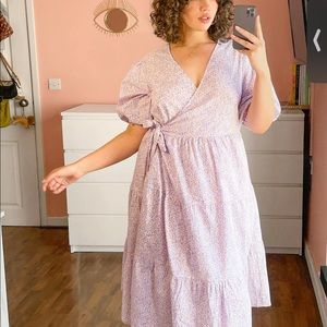 Women’s Floral Wrap Dress